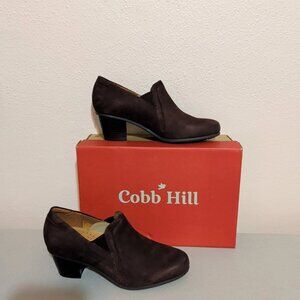 (NIB) Rockport Cobb Hill Winny Red Leather Ankle Boots Booties Women’s Size 7 W